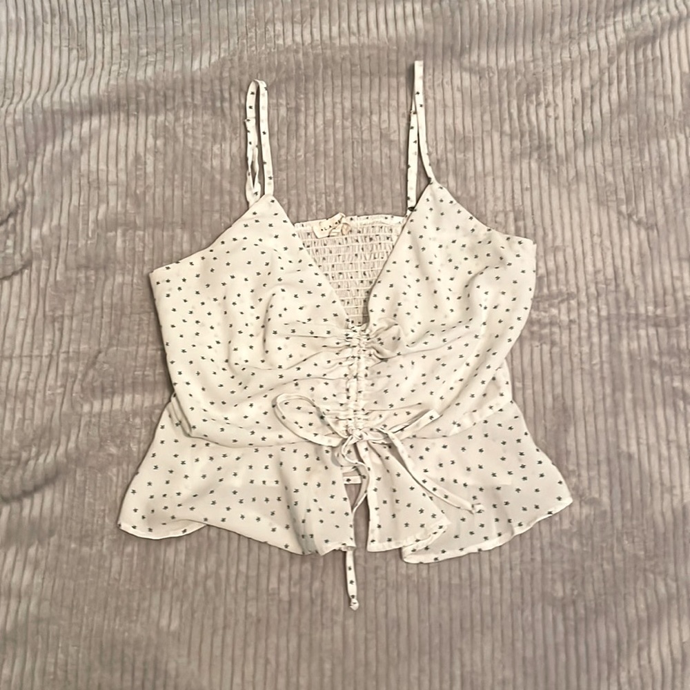 L.A hearts breathable Flowey top size M!